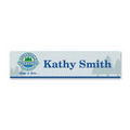 Rectangle Full Color Release Nameplate w/Square Corners (8"x2")